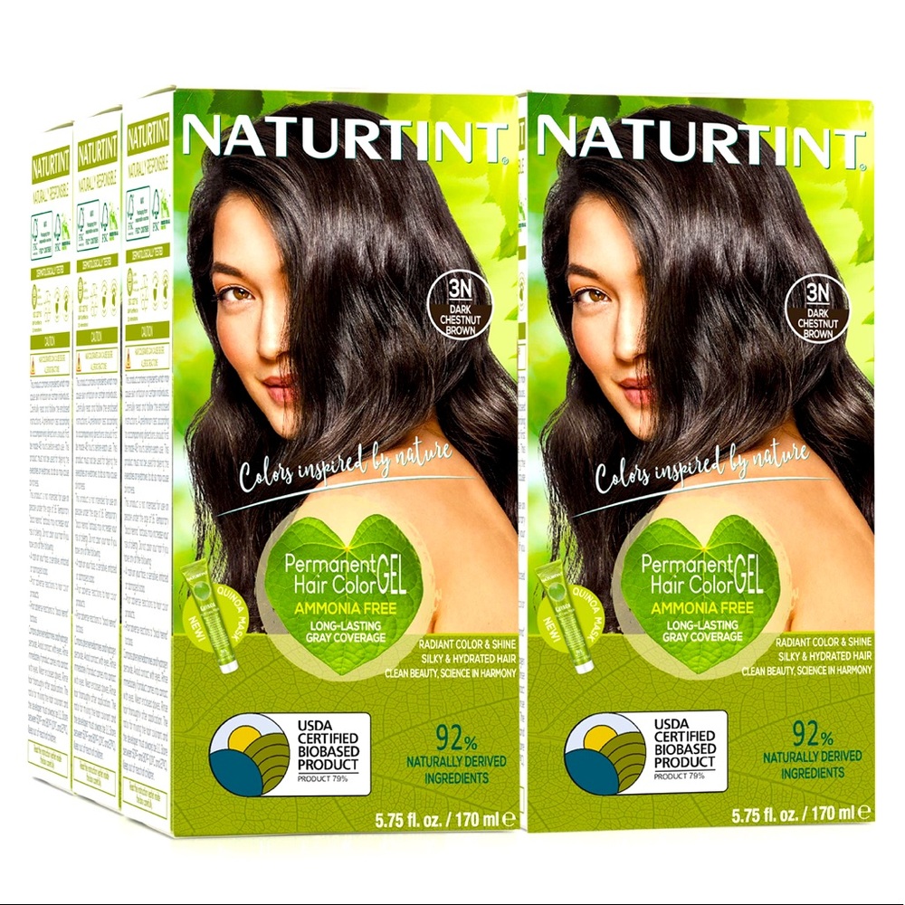 Naturtint Permanent Hair Color 3N Dark Chestnut Brown (Pack of 6)